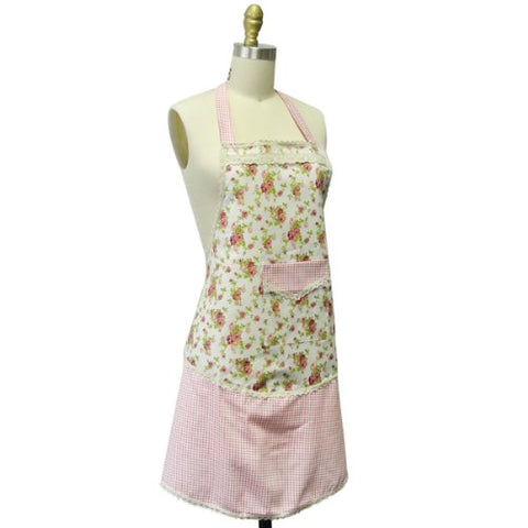 Fashionista Vintage Floral Bib Apron - Kitchy Kitchen