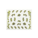 Wrapables Nail Art Self-Adhesive Nail Stickers 3D Nail Decals - Asian Inspired Cherry Blossoms, Bamboos & Cranes (3pk)