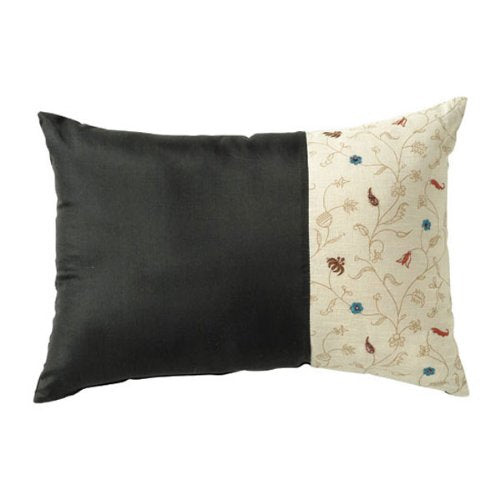 Tikka Throw Pillows - Black (Pair of 2)