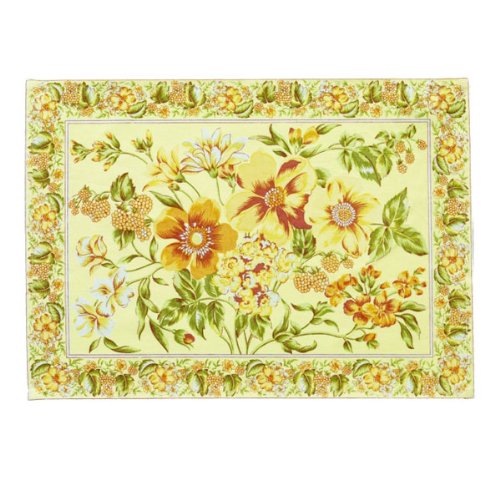 Sikkim Yellow Floral Placemat