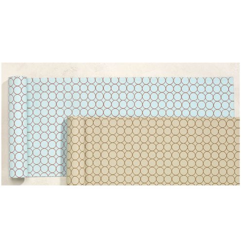 Rings Reversible Table Runner - Blue