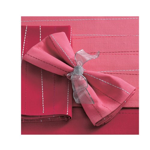 Criss Cross Napkin - Light Pink