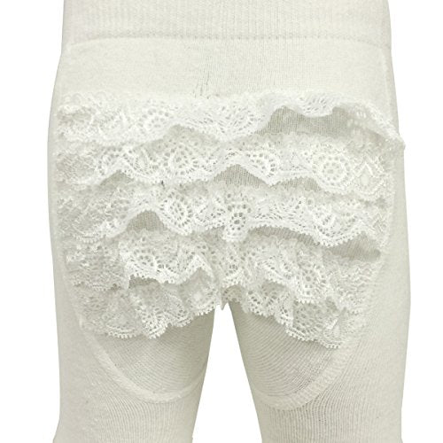 Wrapables Cotton Rhumba Tights for Baby Toddlers (Set of 2)