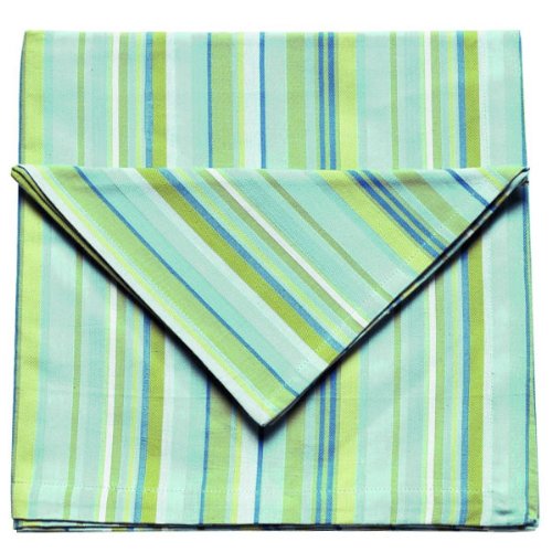 Lola Stripe Turquoise Napkin (20"x20")