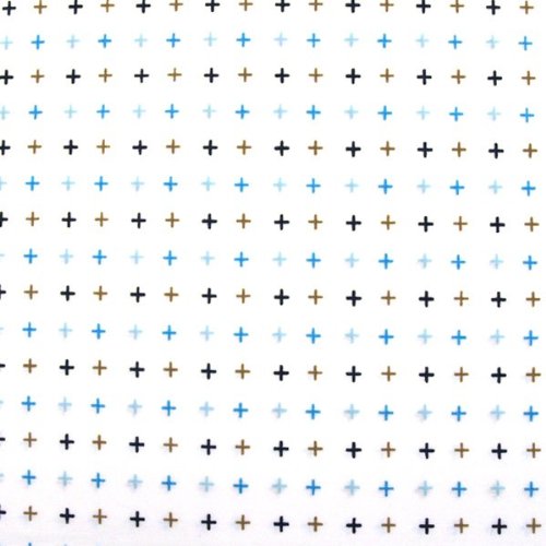 DwellStudio Plus Aqua Multi Sheet Set, Twin / Polka Dot