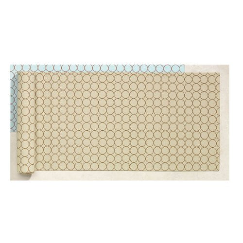 Rings Reversible Table Runner - Beige