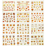 Wrapables 11 Sheets Thanksgiving Nail Art