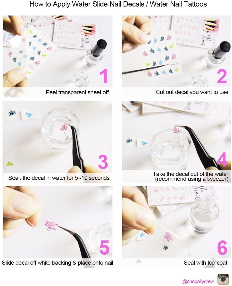 How to Seal Waterslide Nail Decals: Expert Tips