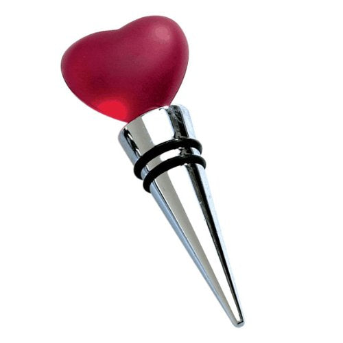 Frosted Sweetheart Wine Stopper