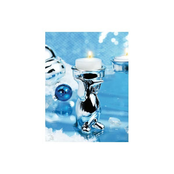 Penguin Tea Light Holder - Bow