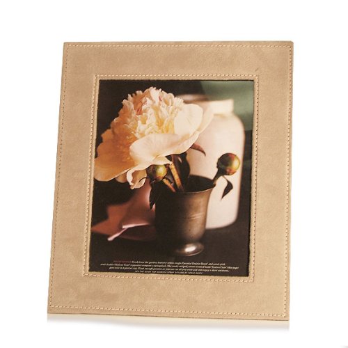 Faux Suede Photo Frame 8x10" (set of 2)