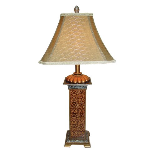 Monarch Embellished Antique Table Lamp