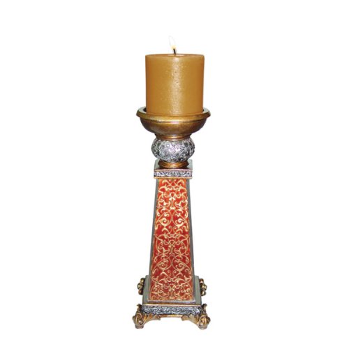 Monarch Embellished Antique Candleholder