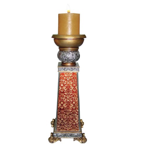 Monarch Embellished Antique Candleholder