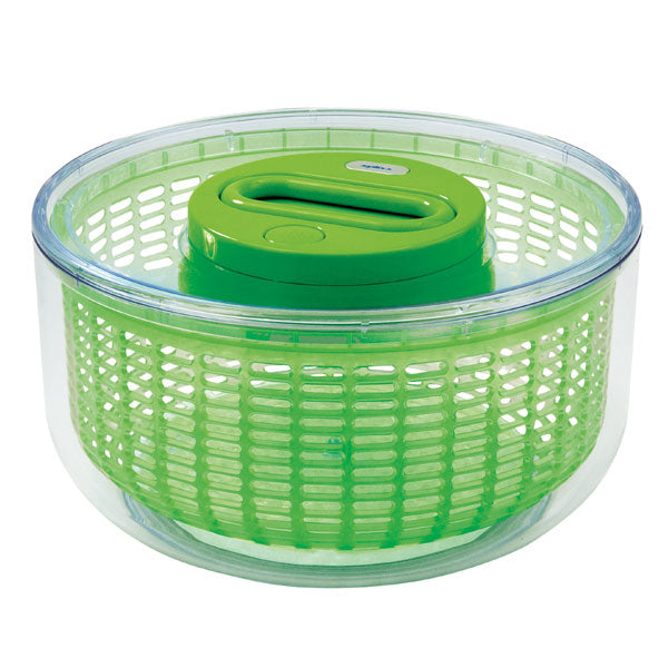 Zyliss Easy Spin Salad Spinner, 4-6 Servings, Green