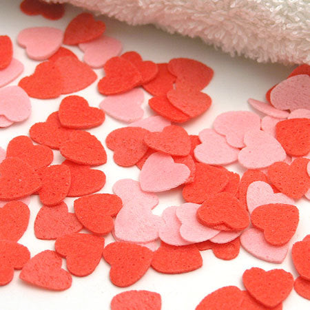 Scented Hearts Bath Confetti