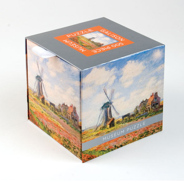 Artisan Museum Puzzles - Monet Windmill and Tulip Fields