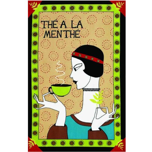The A La Menthe Tea Towel