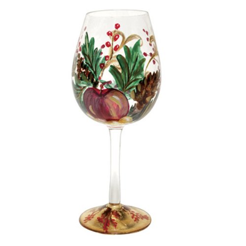 Holiday Berry Red Wine Glass (20oz)