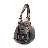 Metallic Silver Hobo Bag