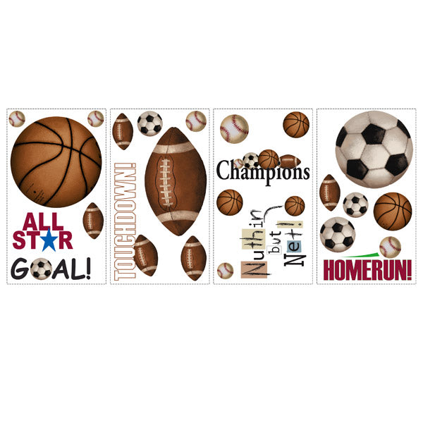 Play Ball Wall Appliques (25)