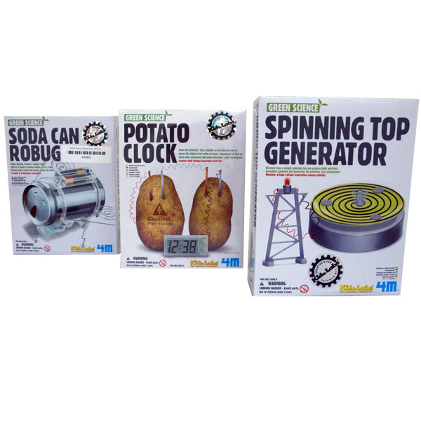 Green Science Experiments for Children (set of 3) – Wrapables