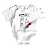 Playing with Baby Baby Bodysuit - (0-6m)