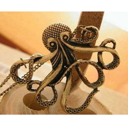 Pirates of the Caribbean Octopus Necklace