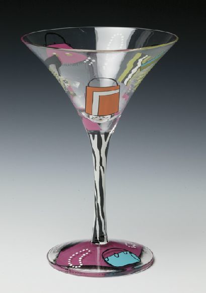 Shopaholic Too Martini Glass