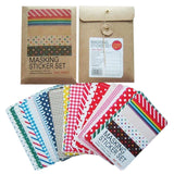 Decorative Patterns Masking Sticker Set