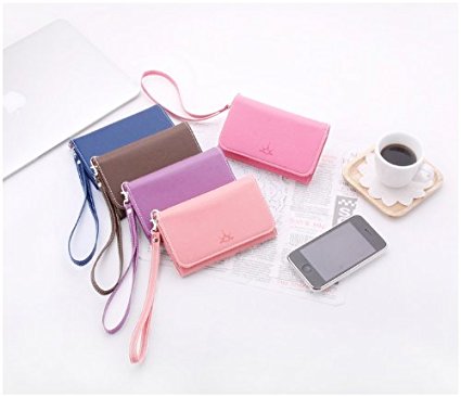 iPhone / Smartphone Leather Case and Wallet