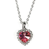Forever Yours Heart Shaped Crystal Necklace