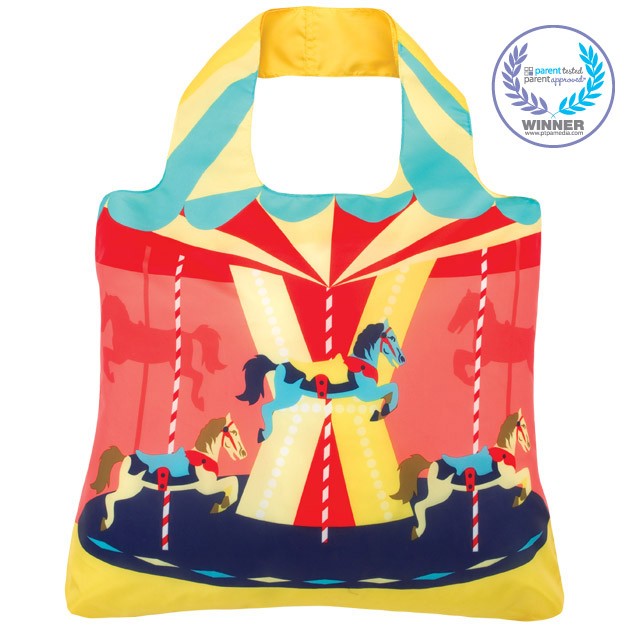 Envirosax Kids Carousel Reusable Shopping Bag, EK.B11