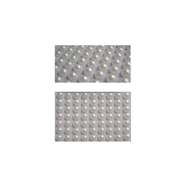 Wrapables 4mm Self Adhesive Pearl Stickers, 900pcs