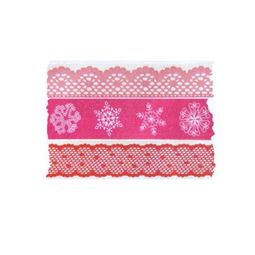 Winter Lace Japanese Washi Masking Tape (Set of 3)