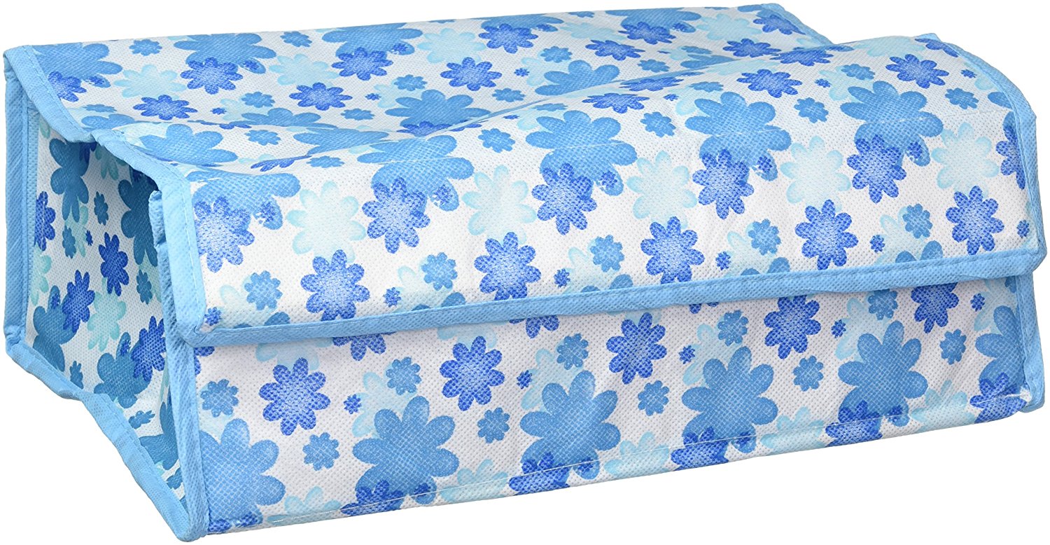 12 Grid Soft Cover Floral Multi-Purpose Storage Box