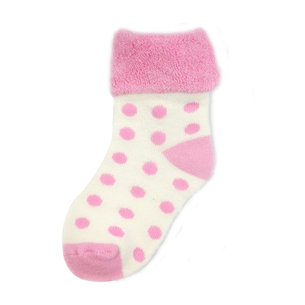 Wrapables Polka Dot Baby Socks