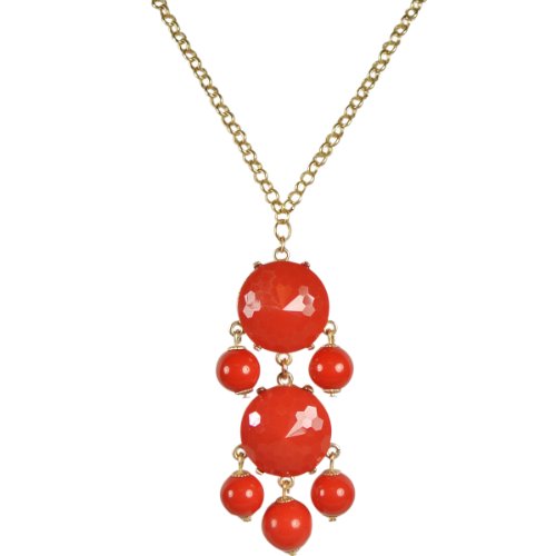 Wrapables Beaded Bubble Pendant Necklace