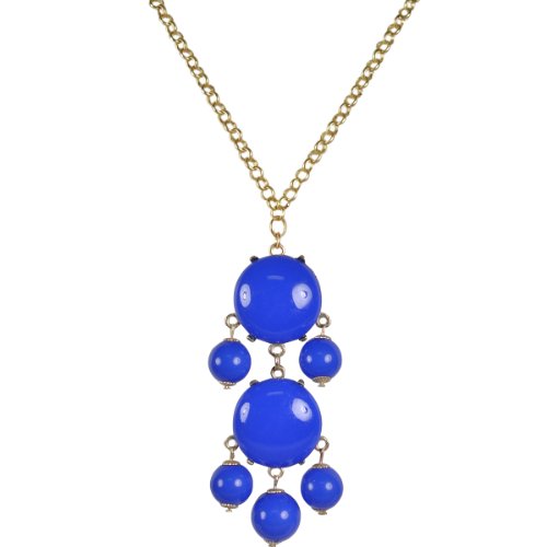 Wrapables Beaded Bubble Pendant Necklace