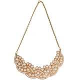 Faux Pearl Collar Necklace