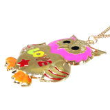 Wrapables Big Love Owl Necklace