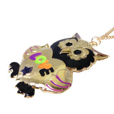 Wrapables Big Love Owl Necklace