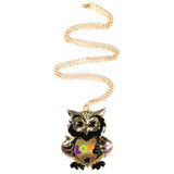 Wrapables Big Love Owl Necklace