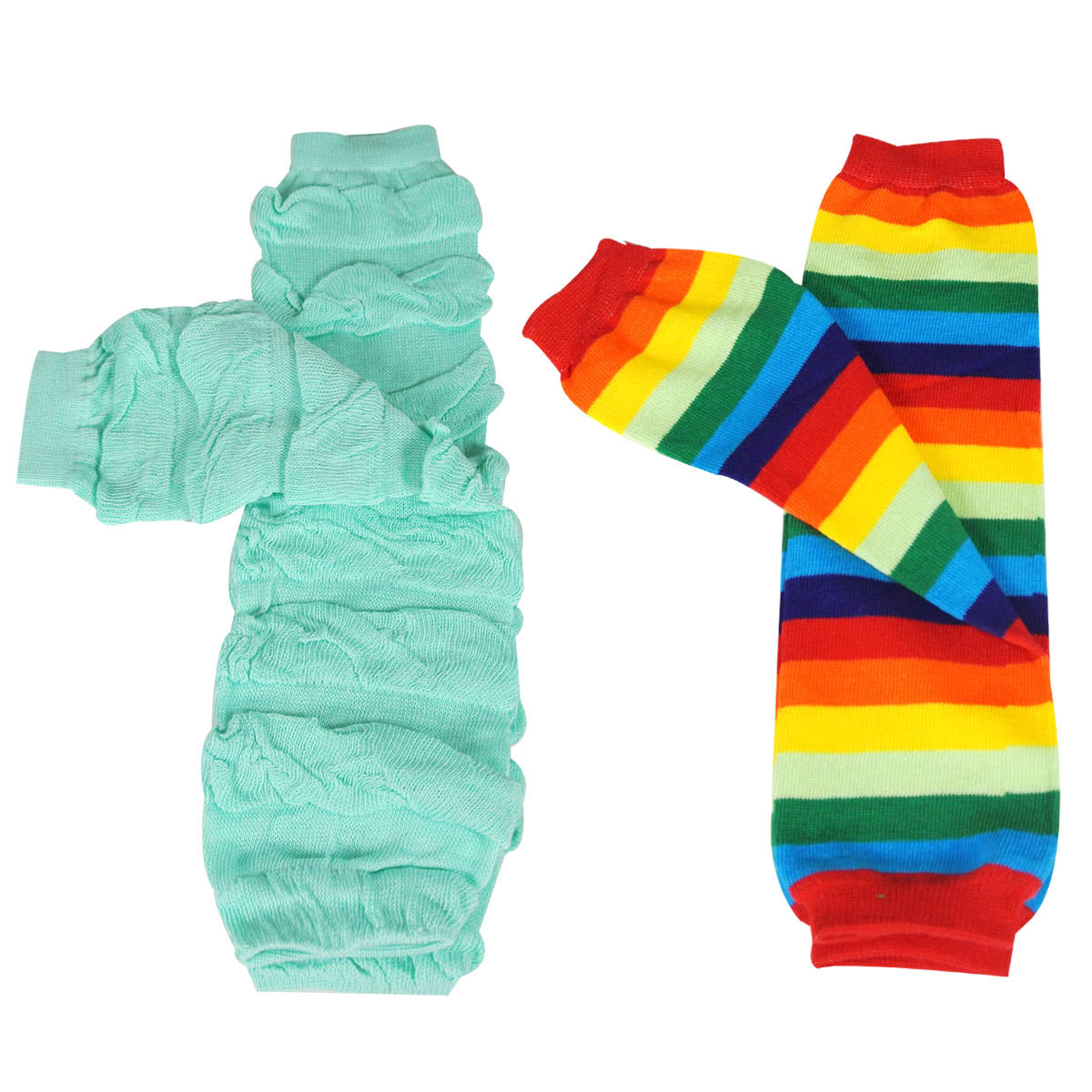 Wrapables Colorful Baby Leg Warmers (Set of 2)