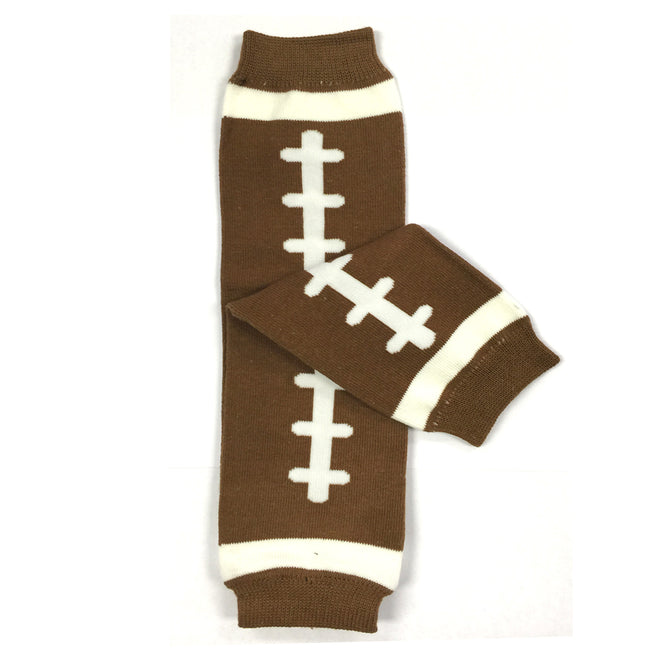 Wrapables Colorful Baby Leg Warmers, Football