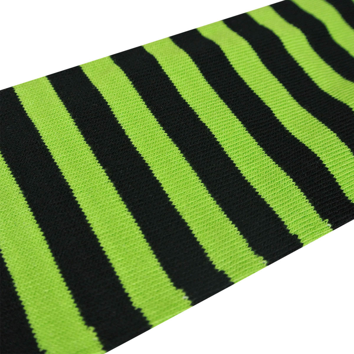 Wrapables Colorful Baby Leg Warmers - Stripes Green & Black