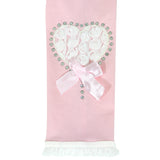 Wrapables Pink Lacie Heart Elegant Toddler Leggings