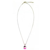 Wrapables Cupcake Pendant Necklace with Multi-Color Crystal Sprinkles