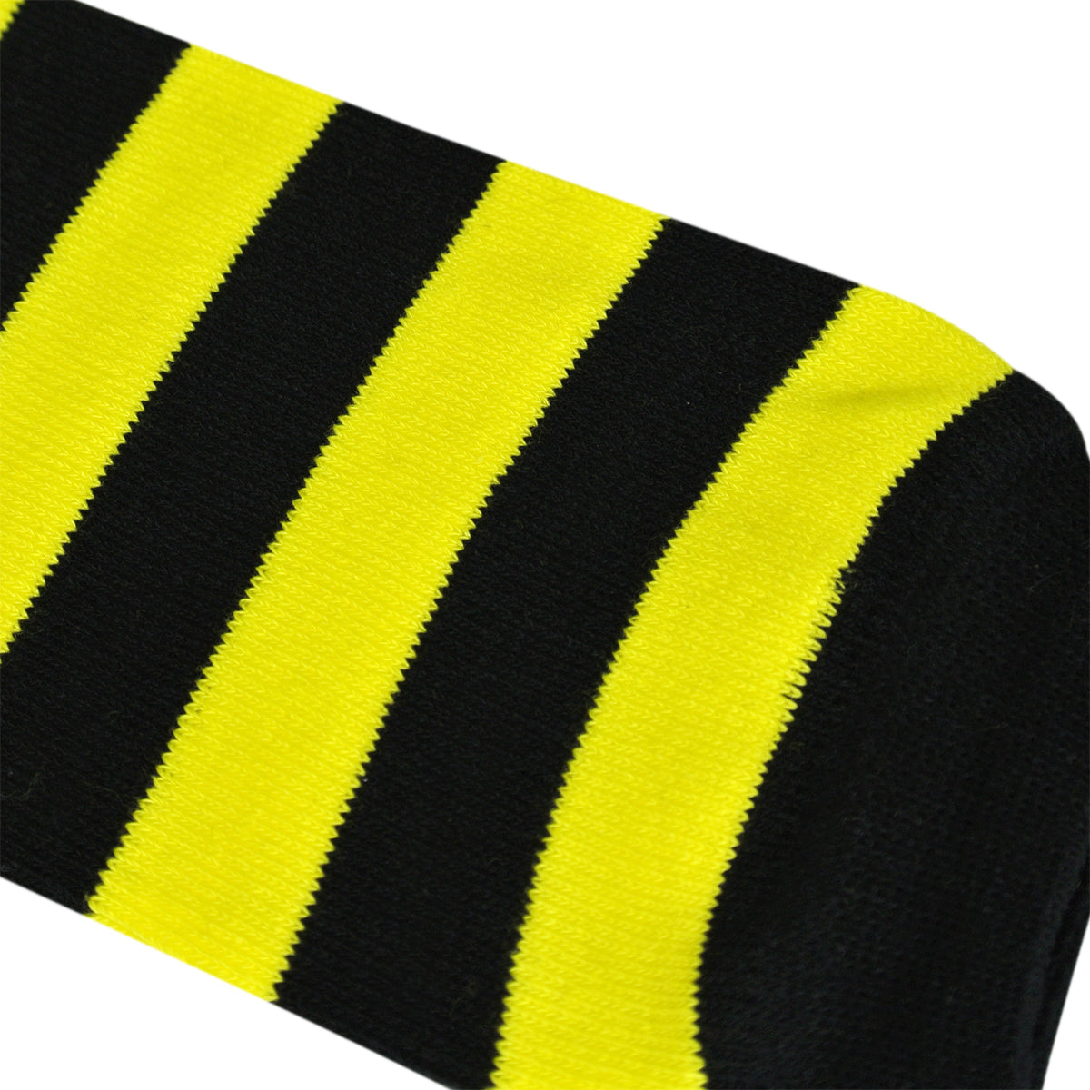Wrapables Colorful Baby Leg Warmers, Stripes Black & Yellow