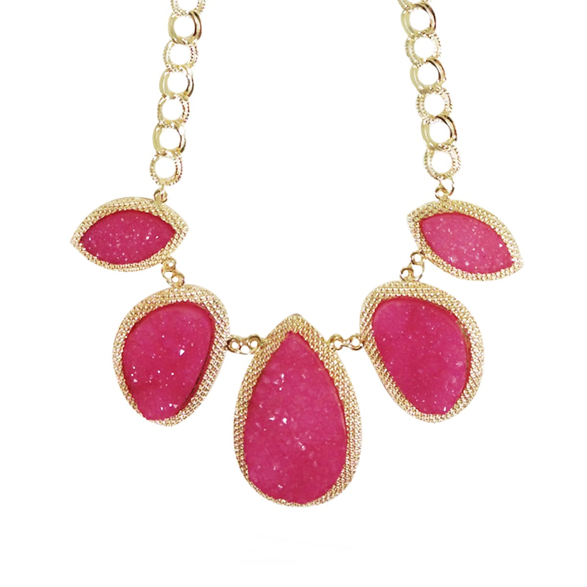 Wrapables Drop Stone Necklace